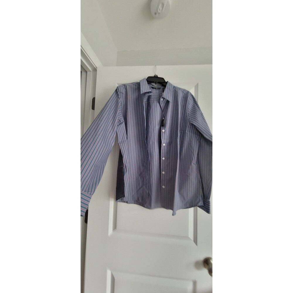Eddie Bauer Mens XL Long Sleeve Button Down Striped Shirt